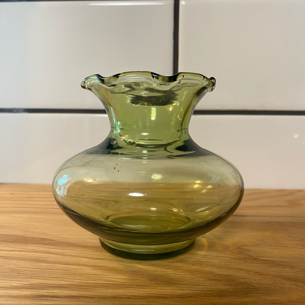 Short Mid Century Vase
